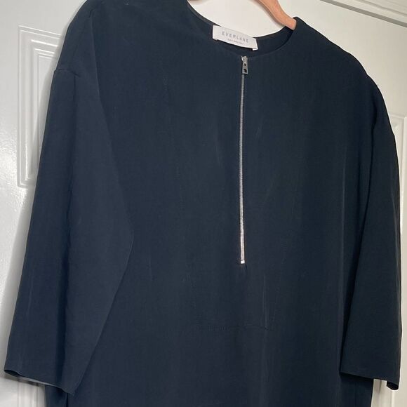 Everlane Japanese Goweave Quarter Zip Dress - Picture 7 of 7